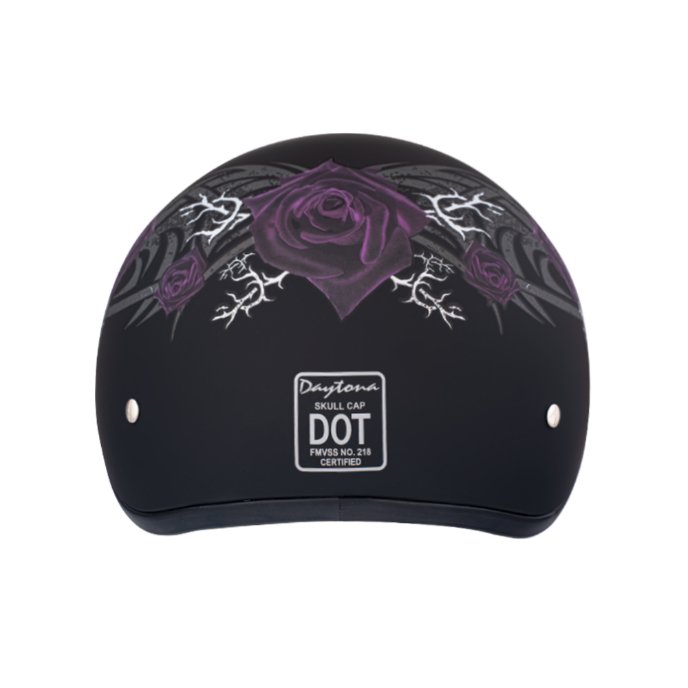 DOT Approved Daytona Motorcycle Half Face Helmet