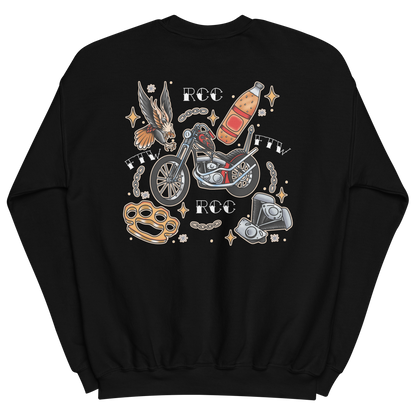 Flash Tattoo Crewneck Sweatshirt
