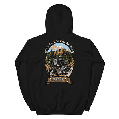 Ride To Work Hoodie